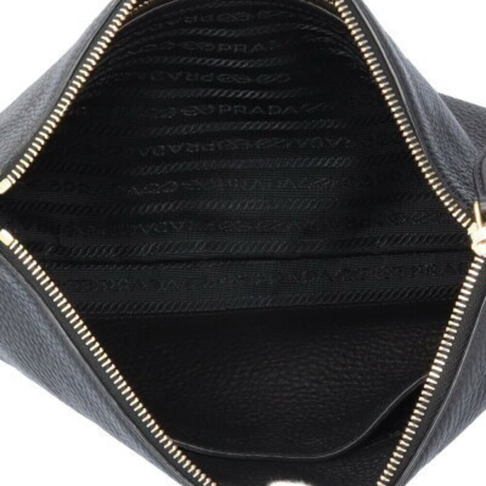 Prada Vitello Daino leather crossbody bag black - Picture 6 of 7